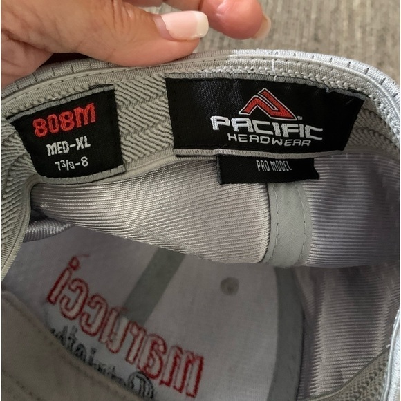 Marucci Patriots ball cap ball hat, pacific headwear, size 7 3/8–8 EUC - Picture 3 of 8